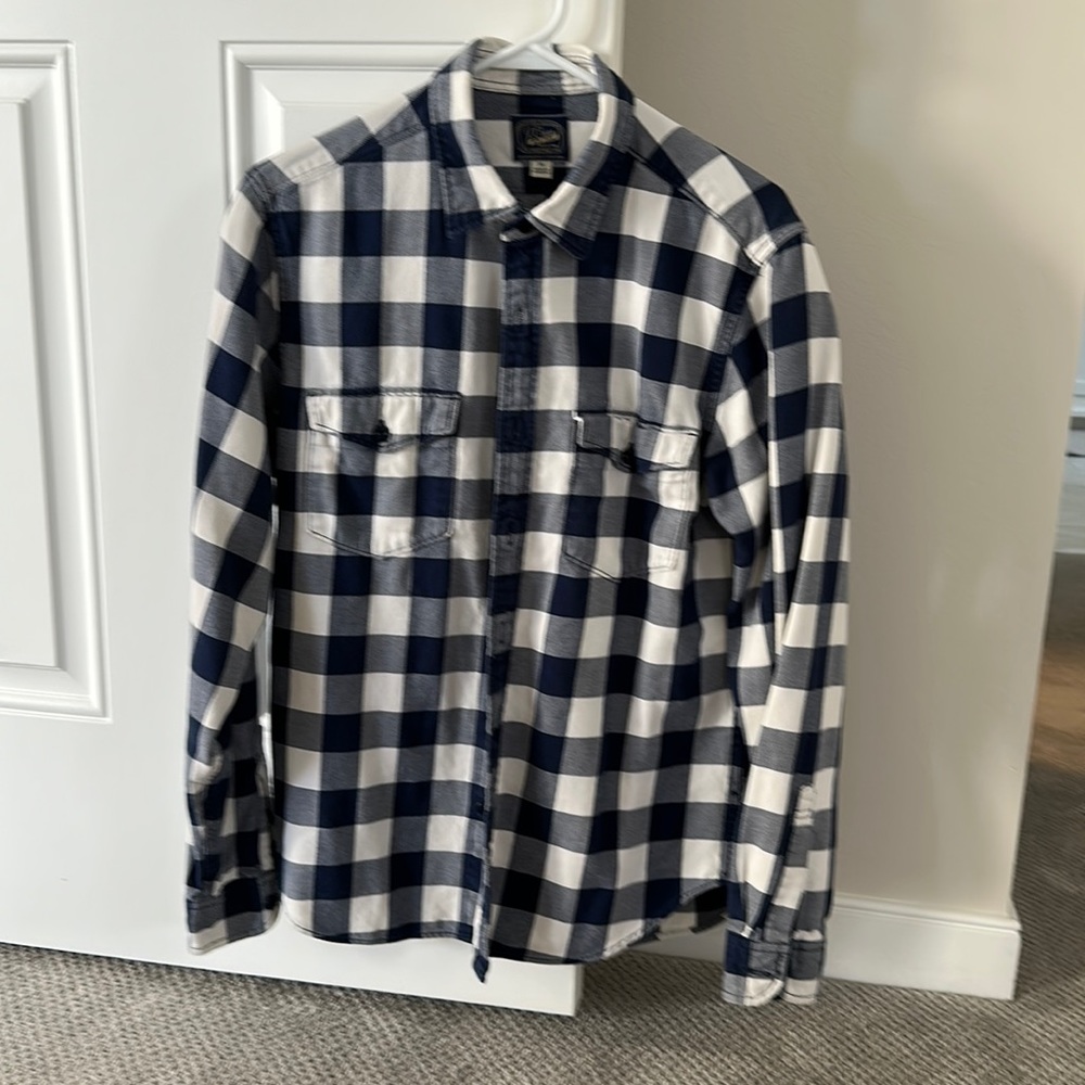 I Crew Midwieight flannel shirt